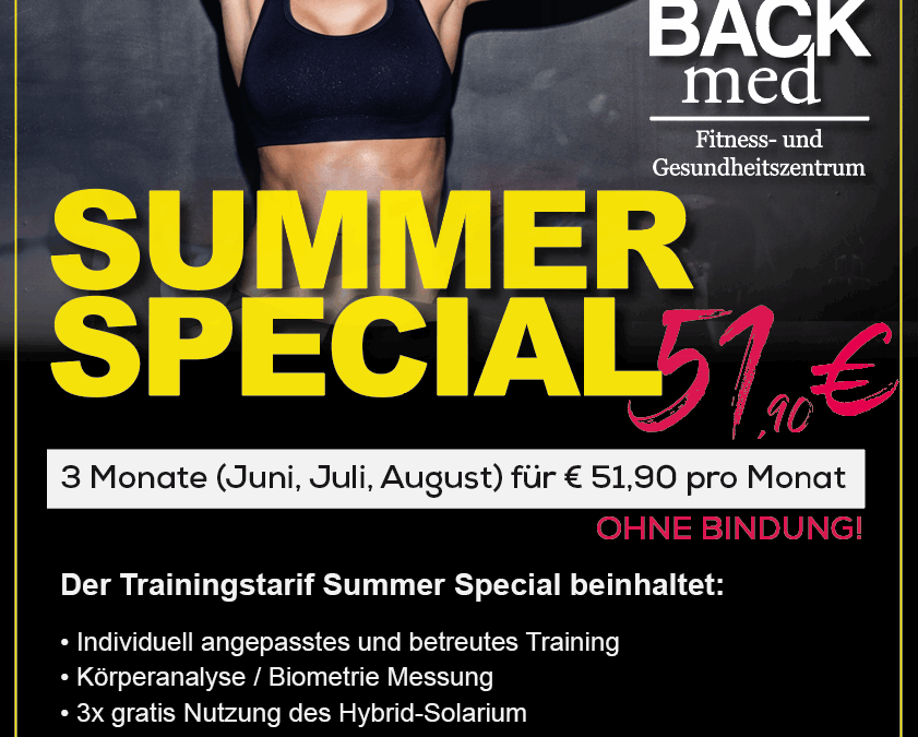 Backmed Summer Special